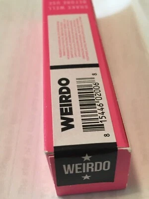 Jeffree Star Velour Liquid Eyeliner Lip Weirdo Dead Black Goth Lipstick Makeup