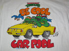 TMNT Ninja Turtles _MONDO RARE ORIGINAL Shirt 1992 VTG Mirage Be Cool Car Pool L