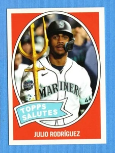 2024 Topps Throwback Donnerstag #37 Julio Rodriguez Seattle Mariners 1025 - Bild 1 von 1