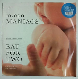10.000 maniaci mangiano per due Maxisingle 12" UK ed. limitata con inserto a ... - Picture 1 of 3