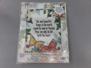 Candamar Designs MOST BEAUTIFUL THINGS Counted Cross Stitch Kit #20464 Butterfly - Picture 1 of 1