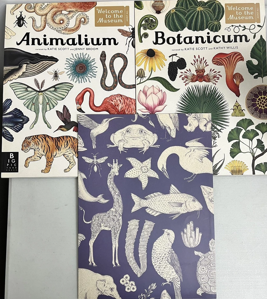 Animalium Botanicum Deluxe Two-Book Box Set by Scott Broom & Willis - VERY GOOD