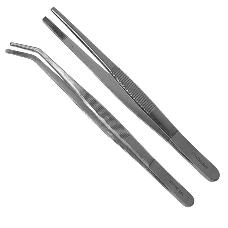 Anatomische Pinzetten 14/16/18/20/25/30cm oder 35cm gerade und gebogen - Bild 1 von 1