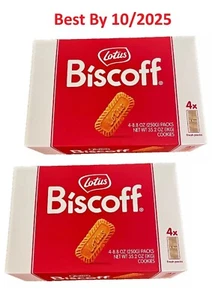 2-PACK Lotus Biscoff Europe's Favorite Cookies 4 x 8.8 oz, Total 70.4 oz (2 KG) - Picture 1 of 5