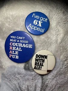 Vintage Pub Pin Badges - Picture 1 of 2