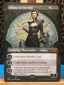 MTG - Liliana vom Schleier. Dominaria United. Schwarzer mythischer legendärer Planeswalker - Bild 1 von 2