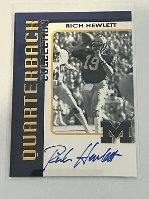 Rich Hewlett Autograph (#'d /200) 2006 TK Legacy Quarterback Club #QB20 (NM) - Image 1 of 2