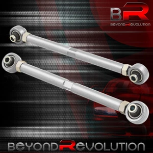 For 2006-2012 E90 E92 325 328 335i Silver Rear Suspension Control Toe Arms Links - Picture 1 of 2