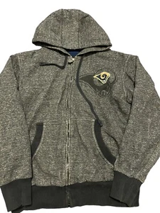 nfl pro line st louis rams Full Zip Hoodie Jacket - Picture 1 of 8
