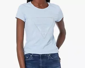 Camiseta para mujer GUESS con logotipo embellecido manga corta talla M - Imagen 1 de 1