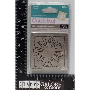 CUTTERBUG PROVO BUG DIE CUTS TEMPLATE DANDELION GARDEN FLOWER WEED #1940 - Picture 1 of 2