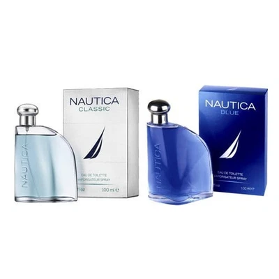 Combo Nautica Blue and Nautica Classic EDT 3,4 oz para hombre Foto 1 de 4