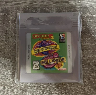 街机经典编号 2:蜈蚣和千足虫任天堂 Game Boy 原装  — 第 1/2 张图片