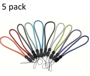 5 x verstellbare Handschlaufe Hand Schlüsselband Telefon Kamera USB-Sticks Schlüssel Karten - Bild 1 von 11