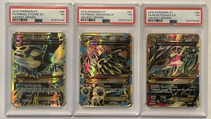 SEQUENTIAL SET PSA 1 Mega Rayquaza EX Primal Groudon Kyogre Ancient Origins - Picture 1 of 2