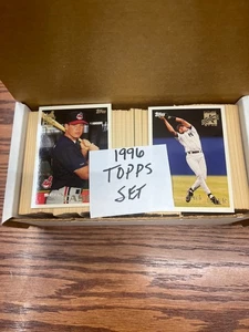 1996 Topps Baseball Complete Set 1-440 NM-MT - Picture 1 of 1