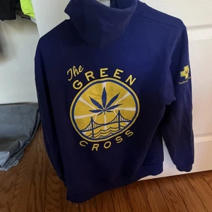Sudadera con capucha y cremallera Golden State Warriors The Green Cross SF XL - Imagen 1 de 5