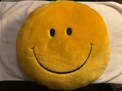 Almohada facial sonriente de felpa vintage - retro años 90 Foto 1 de 4