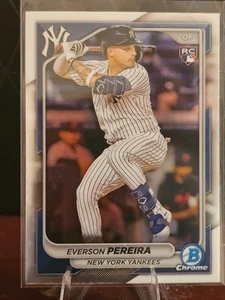 2024 Bowman Chrome - Everson Pereira #72 (RC) - Picture 1 of 2