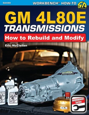 CARTECH GM 4L80E Transmission How to Rebuild & MODIFY manual BOOK Chevrolet Jaguar