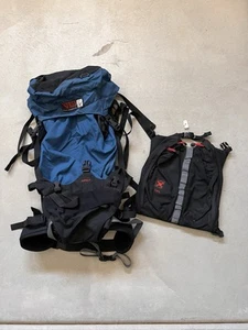 RARE Osprey Impala Blue/black Backpack Vintage Good Shape Size M - Picture 1 of 9