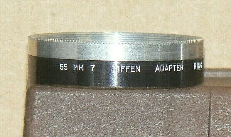 Tiffen Series 7, 55 MR 7 Screw-In Adapter with Retaining Ring - Image 1 of 1