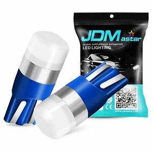 JDM ASTAR 2x Blue Extremely Bright T10 LED Interior Dome Map Trunk Lights Bulbs - Picture 1 of 12