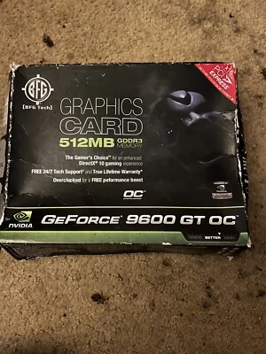 GeForce 9600 GT OC 512 MB GDDR3 Graphics Card (NEW) - Image 1 of 3