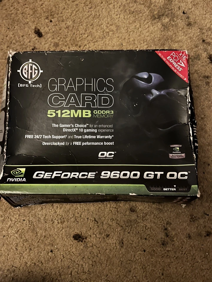 GeForce 9600 GT OC 512 MB GDDR3 Graphics Card (NEW) - Image 1 of 3