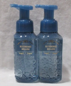 Bath & Body Works Gentle & Clean Foaming Hand Soap Lot Set 2 BLUEBERRY BELLINI - Picture 1 of 4