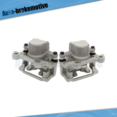 Rear Brake Calipers w/ Bracket Pair 2 For Chrysler 300 C 2005- 2014 2015 - Image 1 of 3