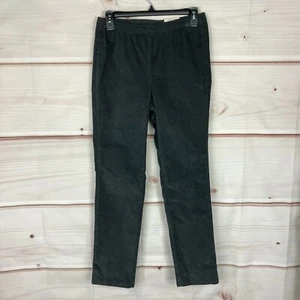 Karen Scott Pants Womens PS Gray Petite Corduroy Pull-On Mid Rise Stretch Solid - Picture 1 of 7