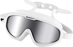 Swim Goggles, Swimming Goggles-Fashionable anti UV anti Fog Wide Frame Swim Gogg - Picture 1 of 12