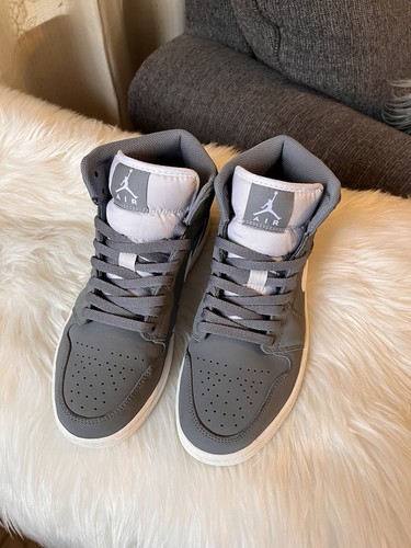 Jordan Air 1 grigio medio freddo 2017 da uomo taglia 8 5 usatolente