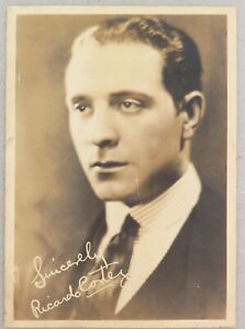 .1930s USA MOVIE STUDIO LARGE PROMOTIONAL PHOTO SILENT MOVIE STAR RICARDO CORTEZ