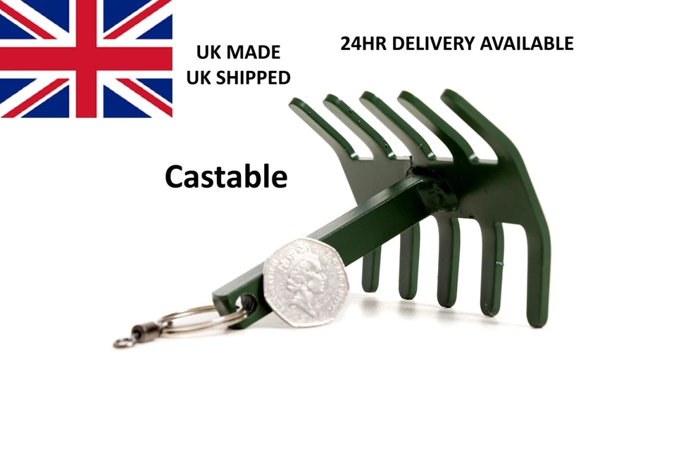 JAKE'S RAKES ALL SIZES FROM 4.5 INCH TO 72INCH POND WEED RAKES LAKE WEED REMOVAL - Image 1 of 4