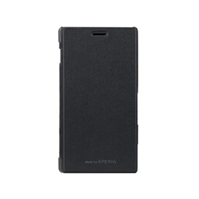 Roxfit Premium Slim Line Book Case With Card Slot for the Sony Xperia M2 - Black - Image 1 of 3