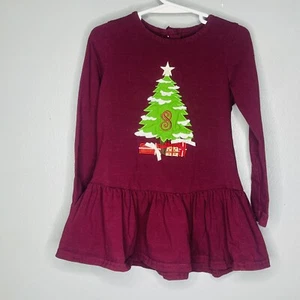 Ricrac & Ruffles Girls Size 5 Christmas Monogramed S Tunic Shirt - Picture 1 of 4