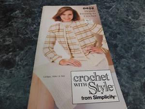 Crochet With Style from Simplicity #0454 Elegant Evening - Picture 1 of 1