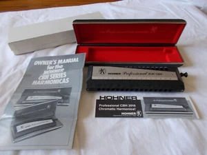 HOHNER PROFESSIONAL CBH2016 CHROMATIC HARMONICA 1973 MNIB - Picture 1 of 9