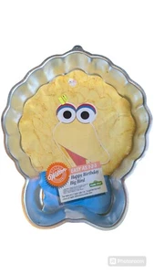 1988 Wilton Sesame Street Big Bird With Bow Tie Cake Pan With Instruction Insert - Picture 1 of 5