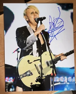 Autógrafo firmado por Martin Gore de Depeche Mode certificado de autenticidad - Imagen 1 de 1