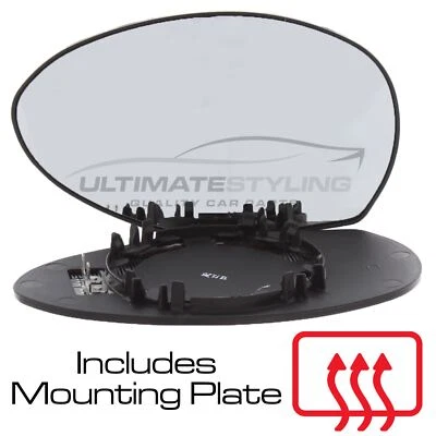 Espejo retrovisor vidrio alerón lado pasajero izquierdo alfa romeo 147 937 2001-2009 convexo térmico Foto 1 de 4