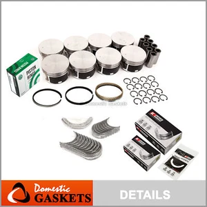 Pistons Bearings Rings Fit 99-07 Chrysler Dodge Jeep Mitsubishi 4.7L SOHC - Picture 1 of 12