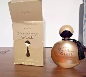 Avon Far Away GOLD Women's Perfume Eau De Parfum Spray 1.7 FL Oz, NOS New 2014 - Picture 1 of 2