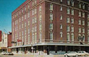 Postal Coffeyville KS The Hotel Dale" Ruta 66 Kansas - Imagen 1 de 2