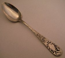 AESTHETIC VICTORIAN Wallace Sterling Silver Demitasse Spoon No Mono FLAMES FIRE