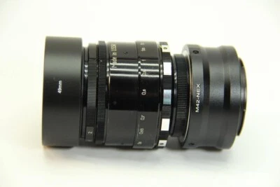 Helios 44-2 58mm Zebra Rare Best Soviet lens USSR Bokeh mount M42 / Sony E Nex - Image 1 of 4