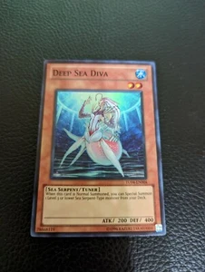 Yugioh TU04-EN004 Deep Sea Diva Super Rare NM VERY HARD TO FIND + BONUS!!! - Picture 1 of 2