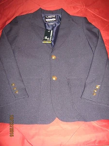 BOYS BLAZER School Uniform by FRENCH TOAST "Navy" Size 5 NWT - Picture 1 of 5
